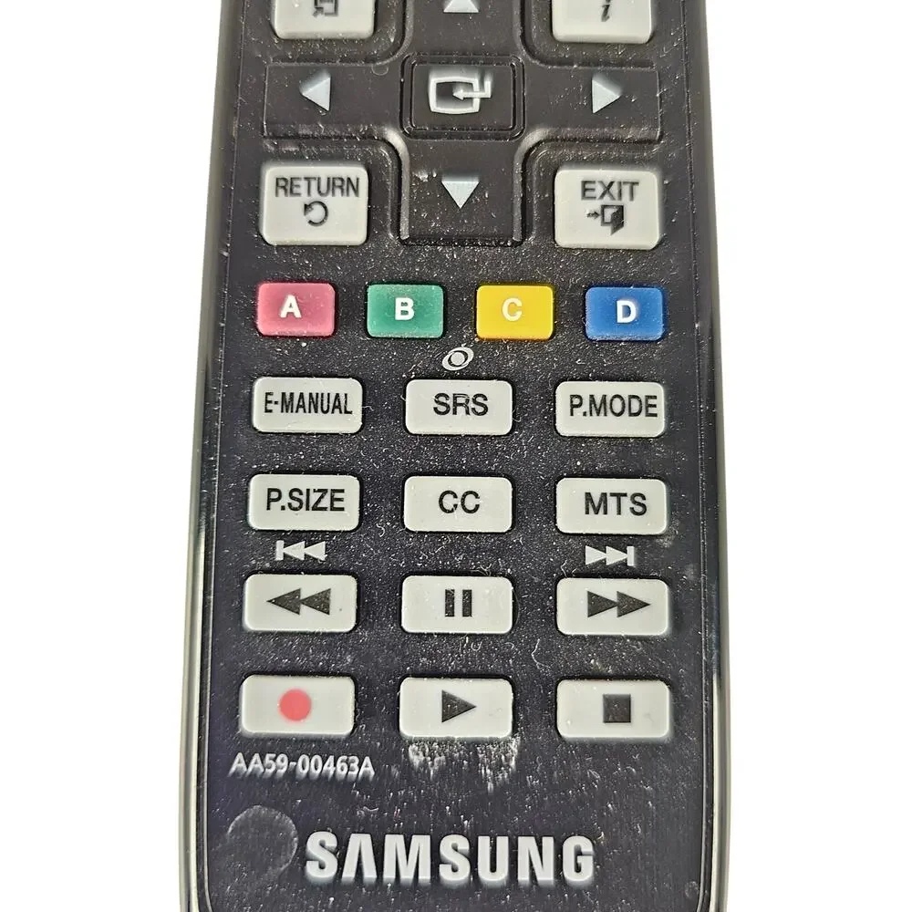 Samsung TV Remote Control AA59-00463A Original Genuine OEM Works Tested Black